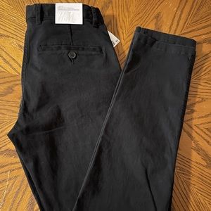 H&M Men's Skinny Fit Stretch Black Chino Pants